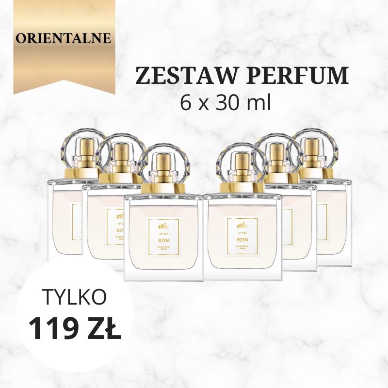 Zestaw Perfum 5+1 GRATIS - ORIENTALNE